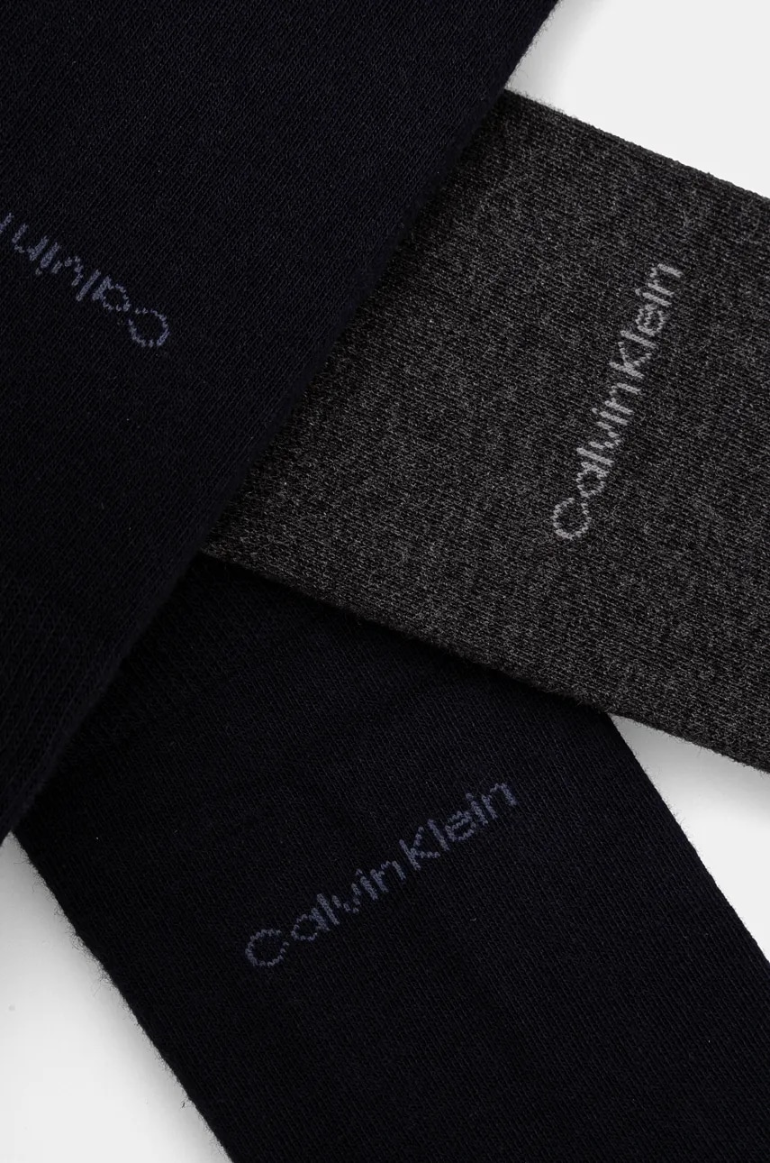 Носки Calvin Klein 3 шт мужские цвет синий 701226014 Носки Calvin Klein 3 шт мужские цвет синий 701226014