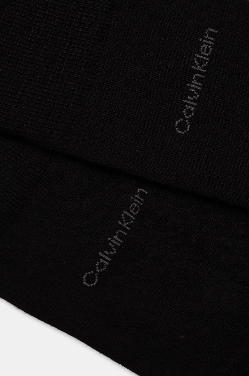 Calvin Klein zokni 3 pár fekete, férfi, 701226014 termék 2. képe
