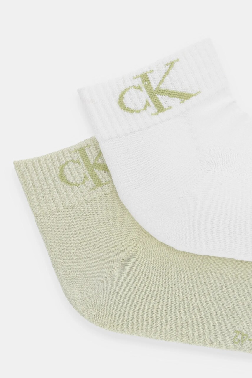 Носки Calvin Klein Jeans 2 шт мужские цвет зелёный 701228805 Носки Calvin Klein Jeans 2 шт мужские цвет зелёный 701228805