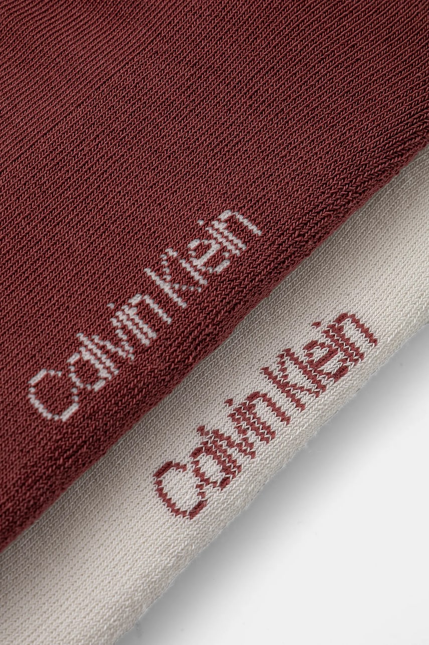 Носки Calvin Klein Jeans 2 шт мужские цвет бордовый 701228805 Носки Calvin Klein Jeans 2 шт мужские цвет бордовый 701228805