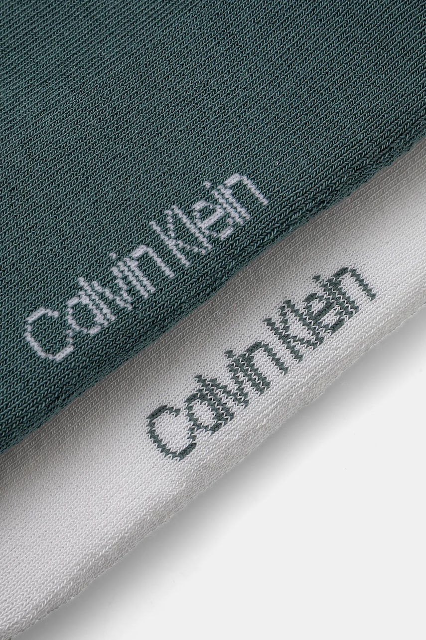 Носки Calvin Klein Jeans 2 шт мужские цвет зелёный 701228807 Носки Calvin Klein Jeans 2 шт мужские цвет зелёный 701228807