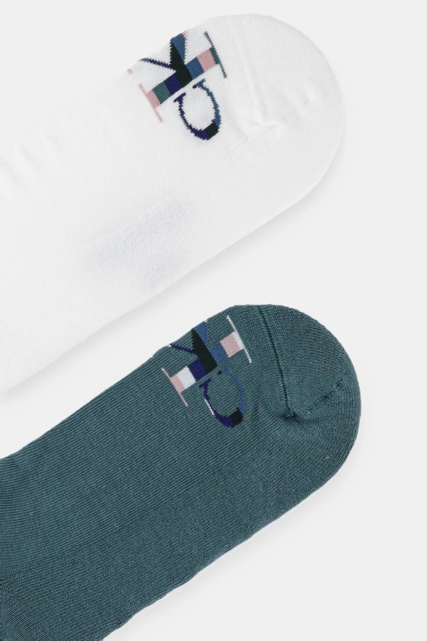 Носки Calvin Klein Jeans 2 шт цвет чёрный 701228807