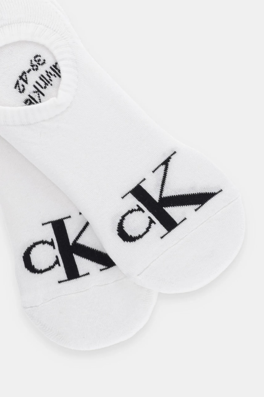 Носки Calvin Klein Jeans 2 шт мужские цвет белый 701228809 Носки Calvin Klein Jeans 2 шт мужские цвет белый 701228809