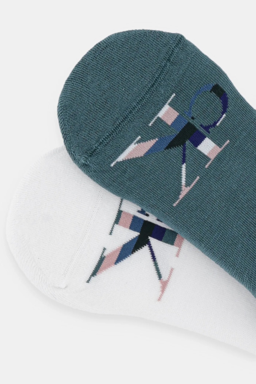 Носки Calvin Klein Jeans 2 шт цвет чёрный 701228809