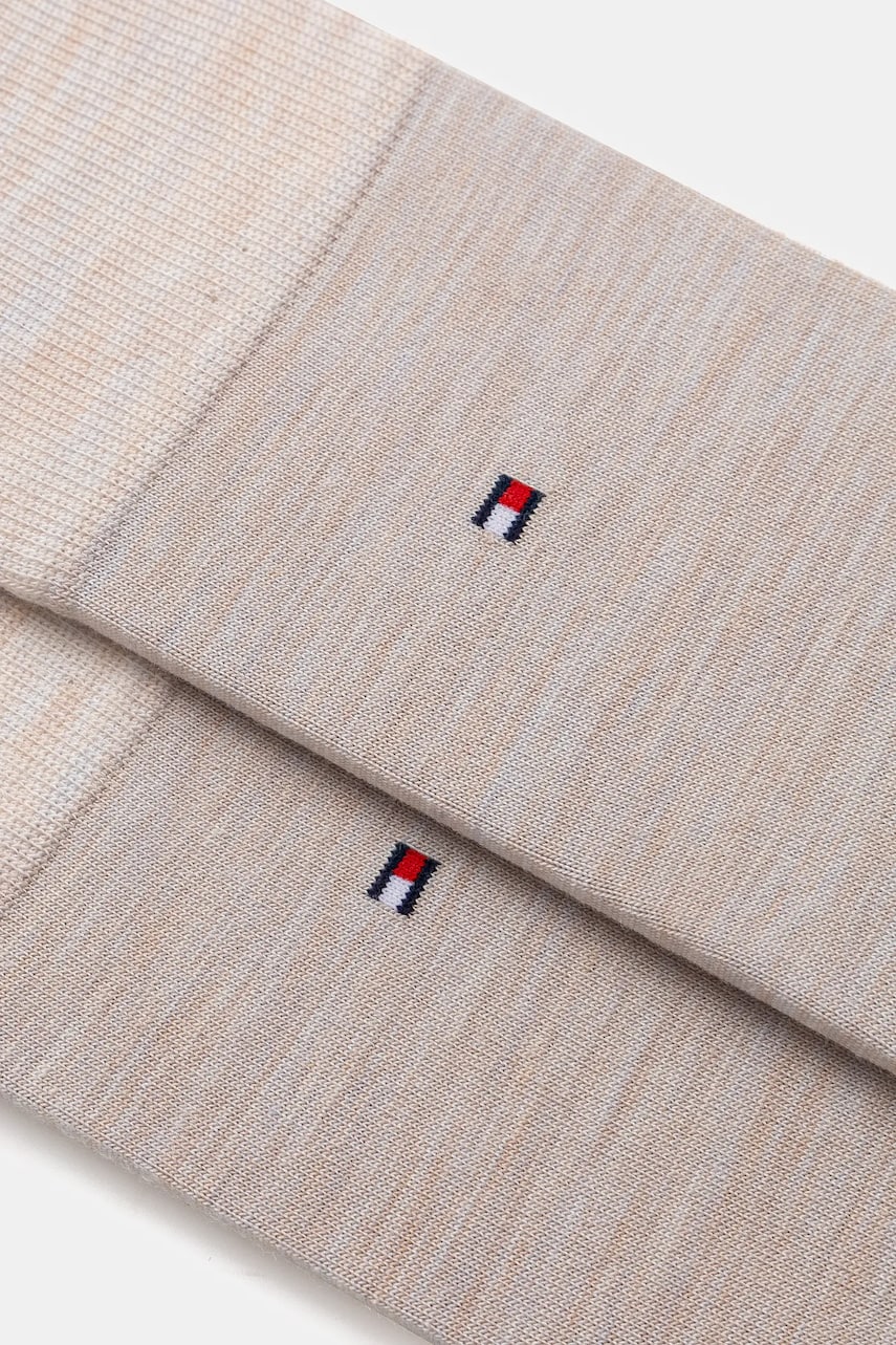 Шерстяные носки Tommy Hilfiger цвет бежевый 701229682 Шерстяные носки Tommy Hilfiger цвет бежевый 701229682