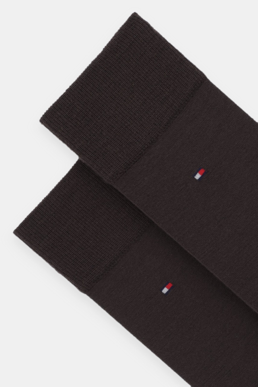 Шерстяные носки Tommy Hilfiger цвет фиолетовый 701229682