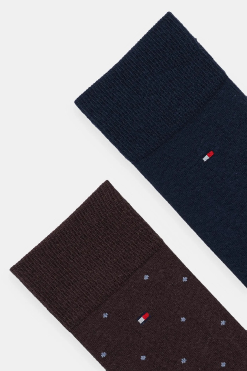 Носки Tommy Hilfiger 2 шт цвет коричневый 701230780