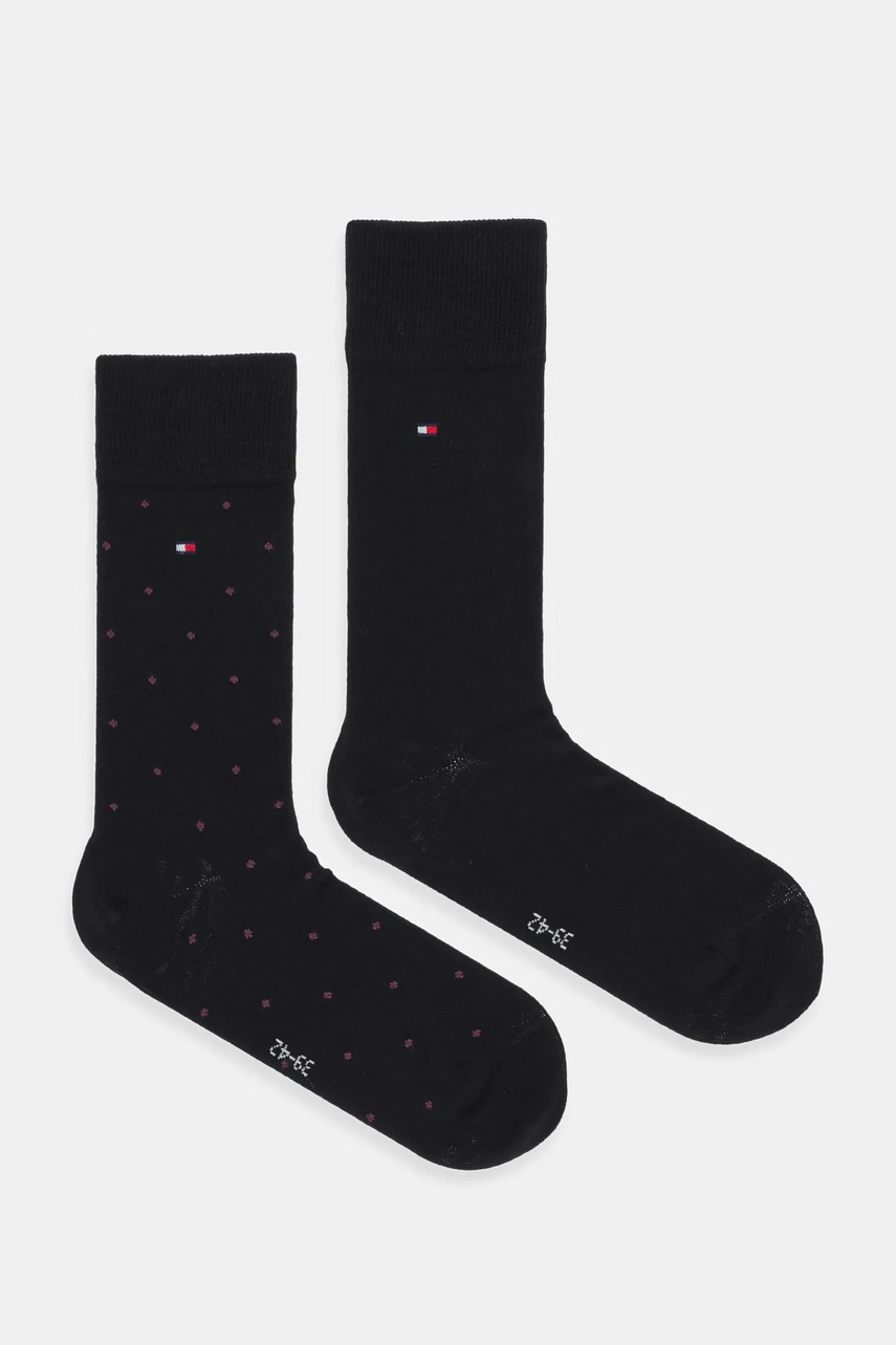 

Чорапи Tommy Hilfiger (2 чифта) в черно 701230780, Черен