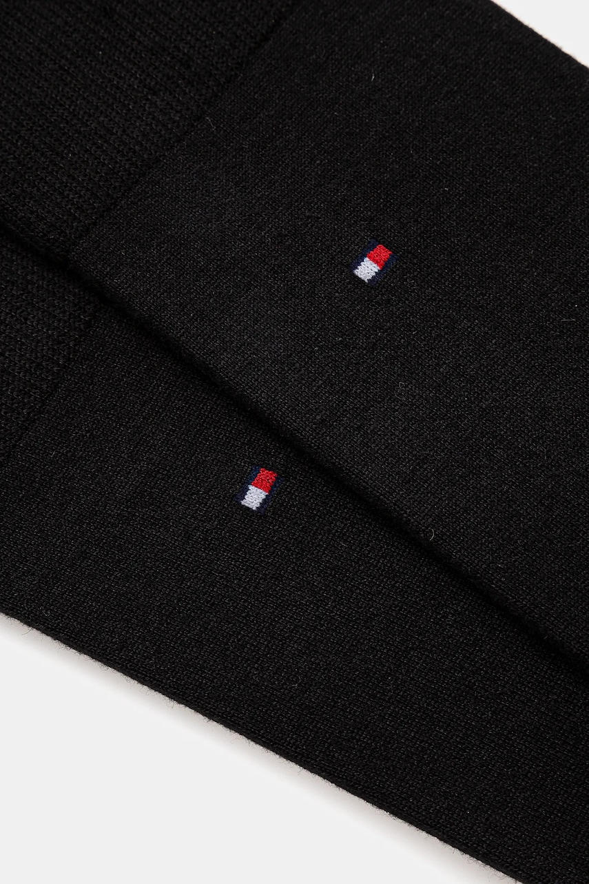 Носки с примесью кашемира Tommy Hilfiger цвет чёрный 701228788 Носки с примесью кашемира Tommy Hilfiger цвет чёрный 701228788