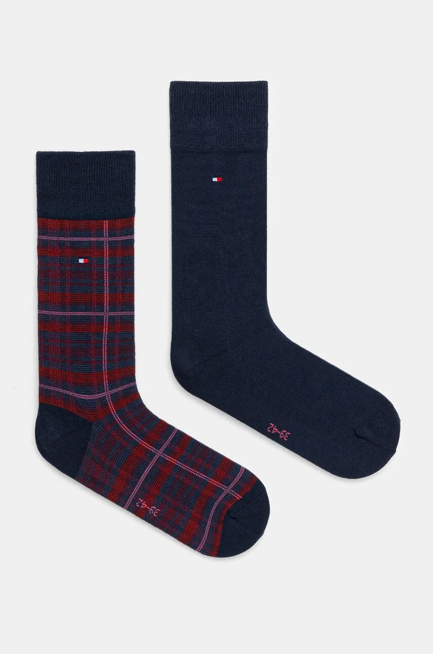 

Чорапи Tommy Hilfiger (2 чифта) в тъмносиньо 701229844, Тъмносин