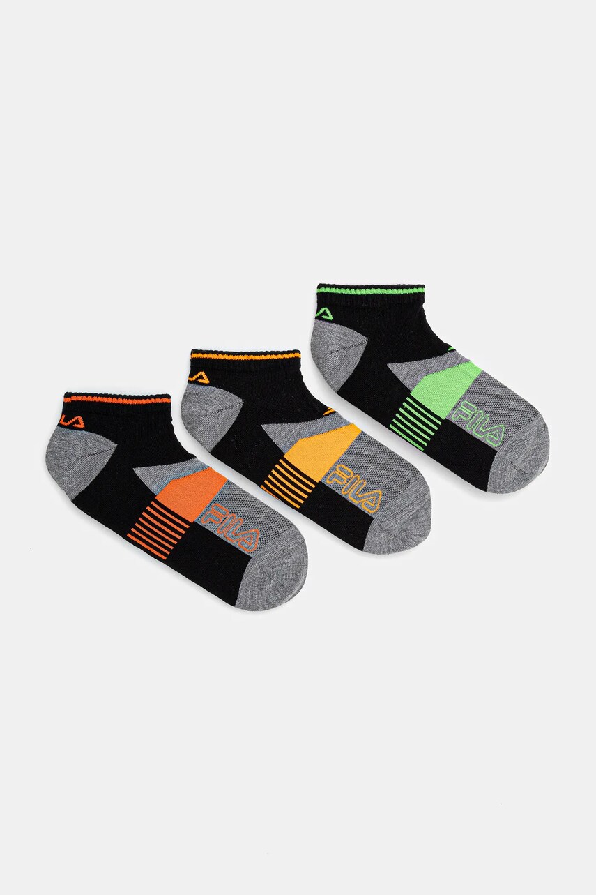 Fila șosete 3-pack culoarea negru, F2530