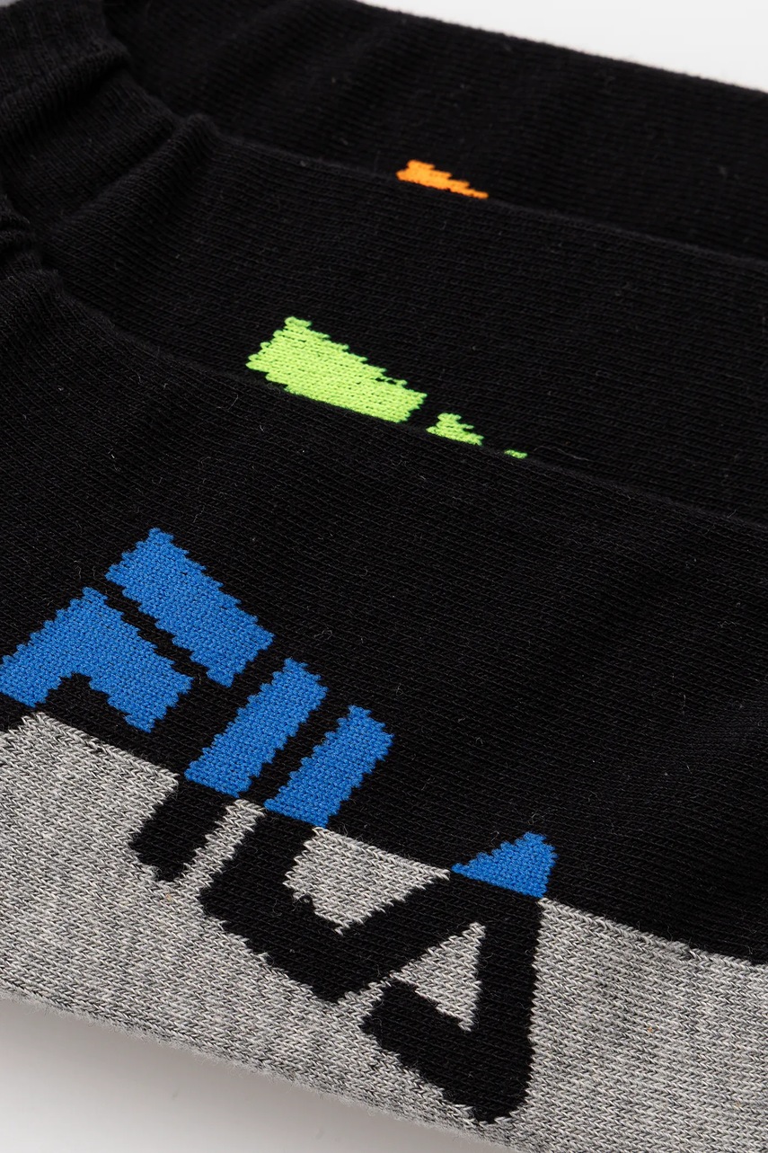 Носки Fila 3 шт цвет чёрный F2532