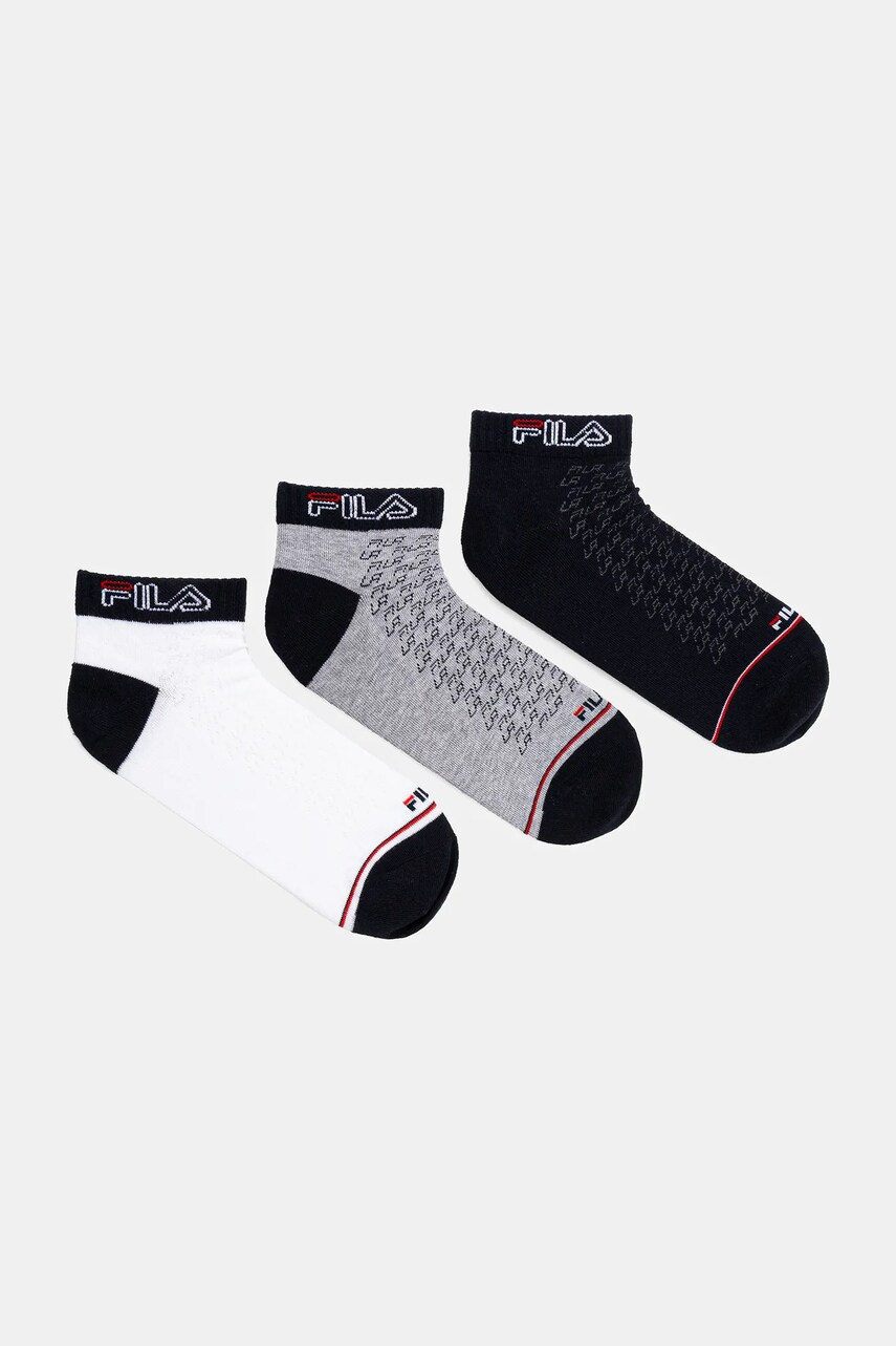 Fila sosete 3-pack culoarea bleumarin, F3274