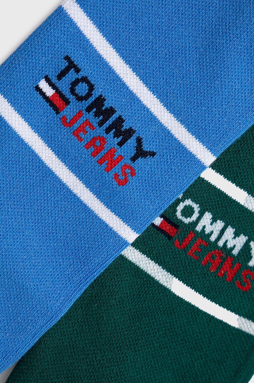 

Носки Tommy Jeans цвет зелёный