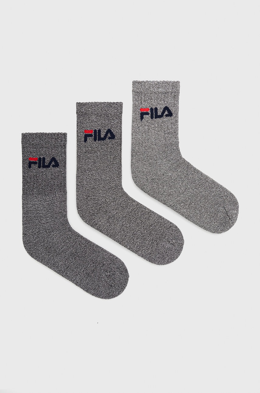 

Чорапи Fila в сиво, Сив