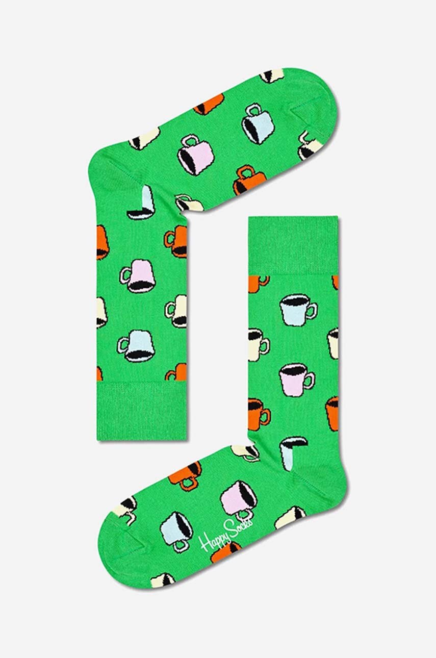 

Шкарпетки Happy Socks My Cup Of Tea колір зелений