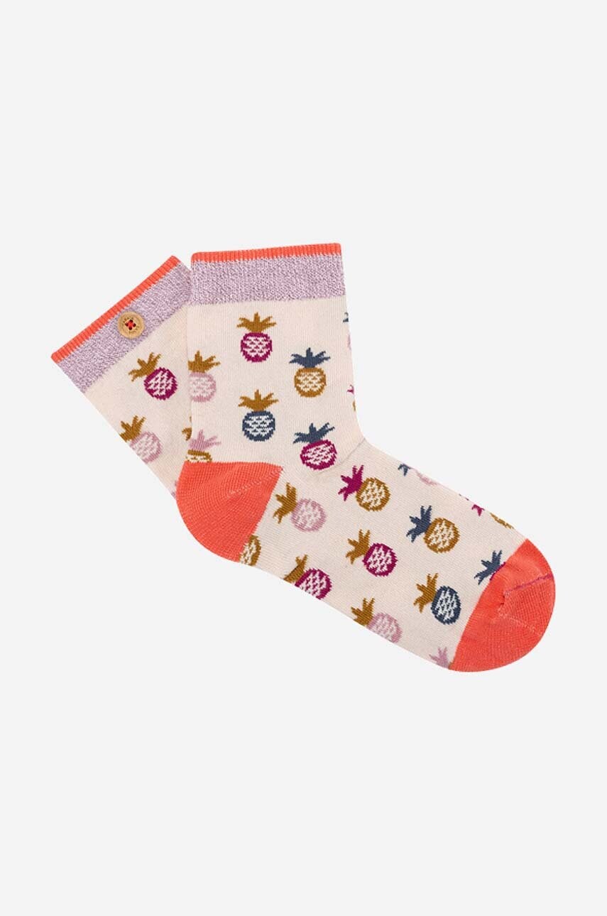 Cabaia sosete CHARLOTTE & EYDEN culoarea bej