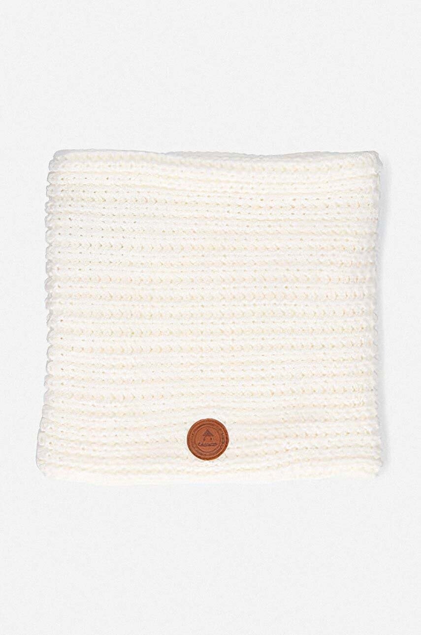 Cabaia fular impletit SNOODW20K Vegan culoarea alb