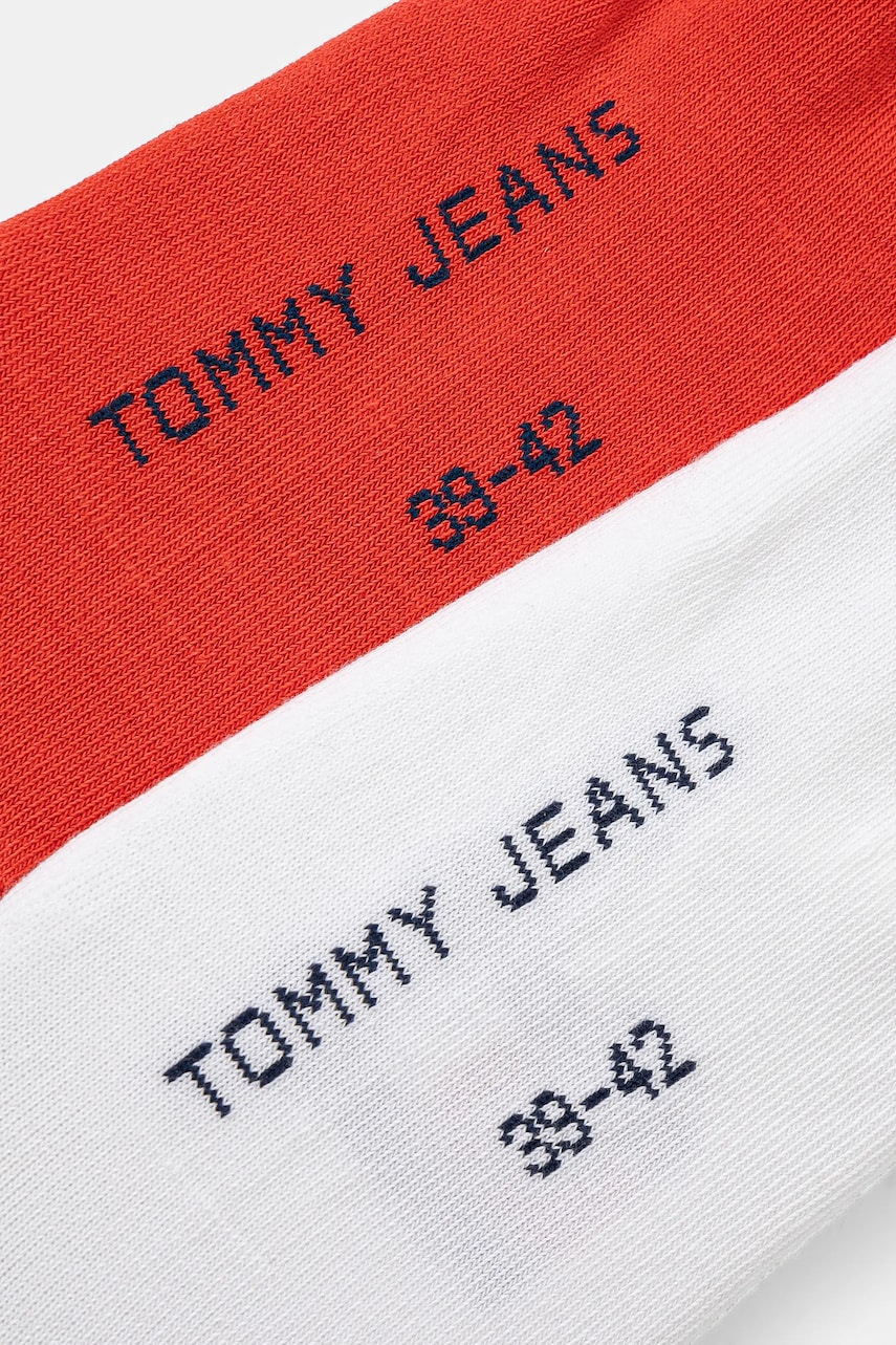 Носки Tommy Hilfiger 2 шт цвет оранжевый Носки Tommy Hilfiger 2 шт цвет оранжевый