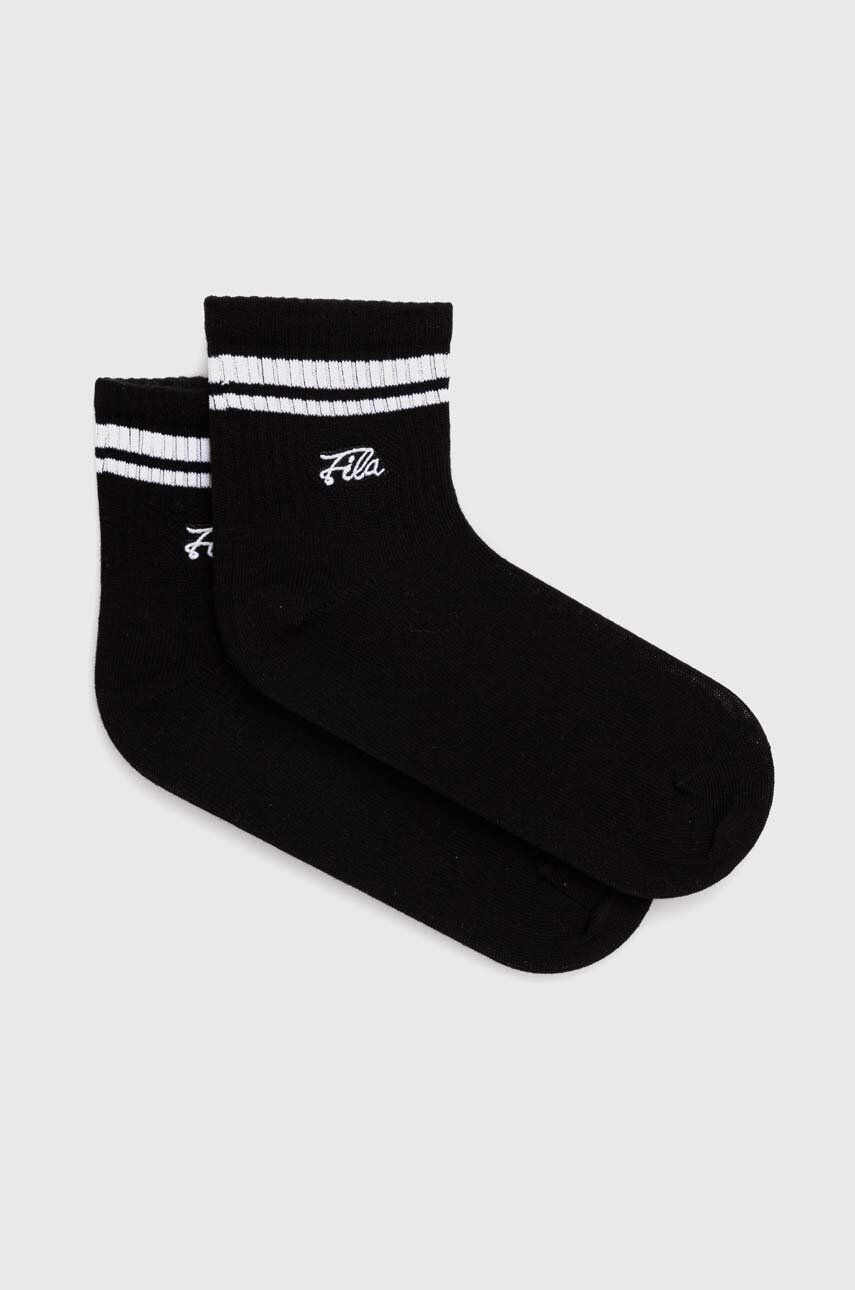 Κάλτσες Fila 2-pack χρώμα: μαύρο, F4410