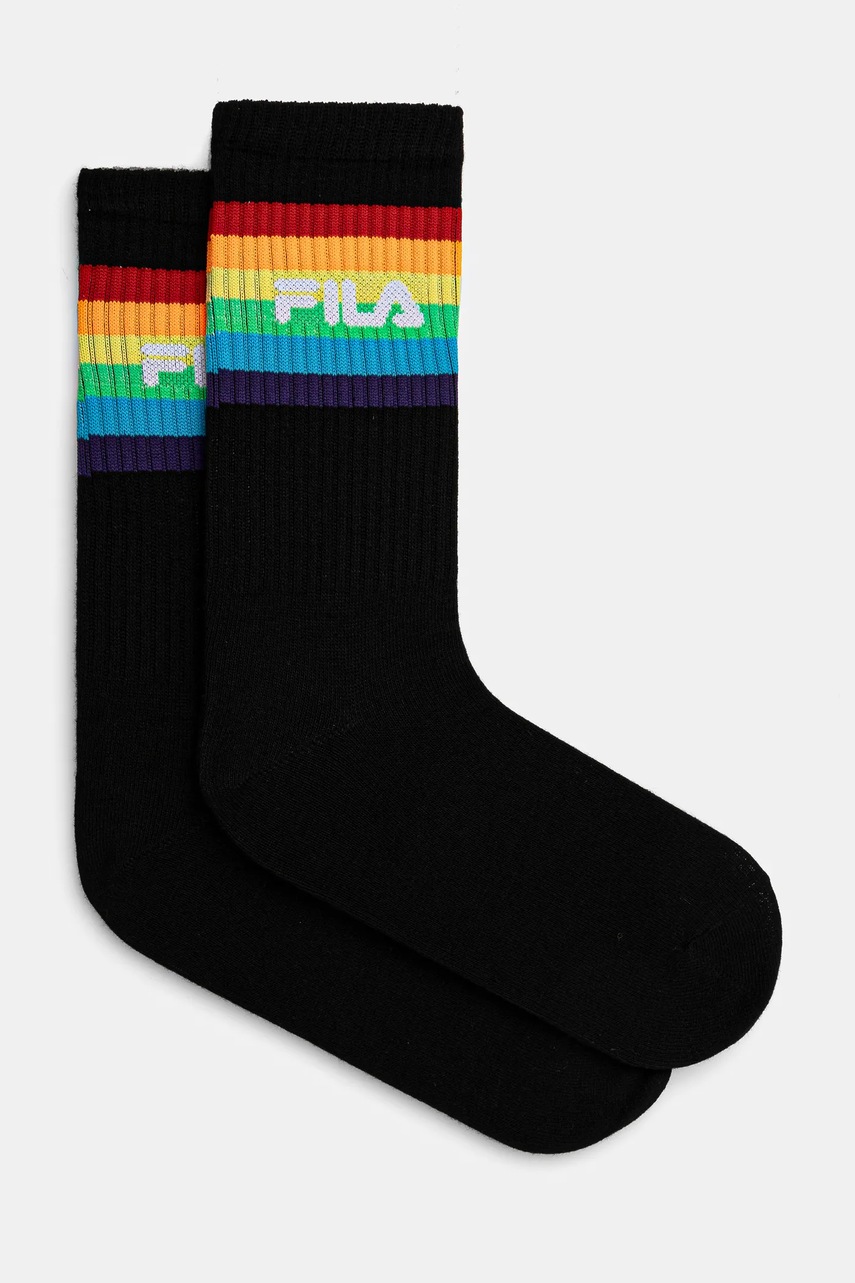 

Чорапи Fila Pride (2 чифта) в черно F1614, Черен