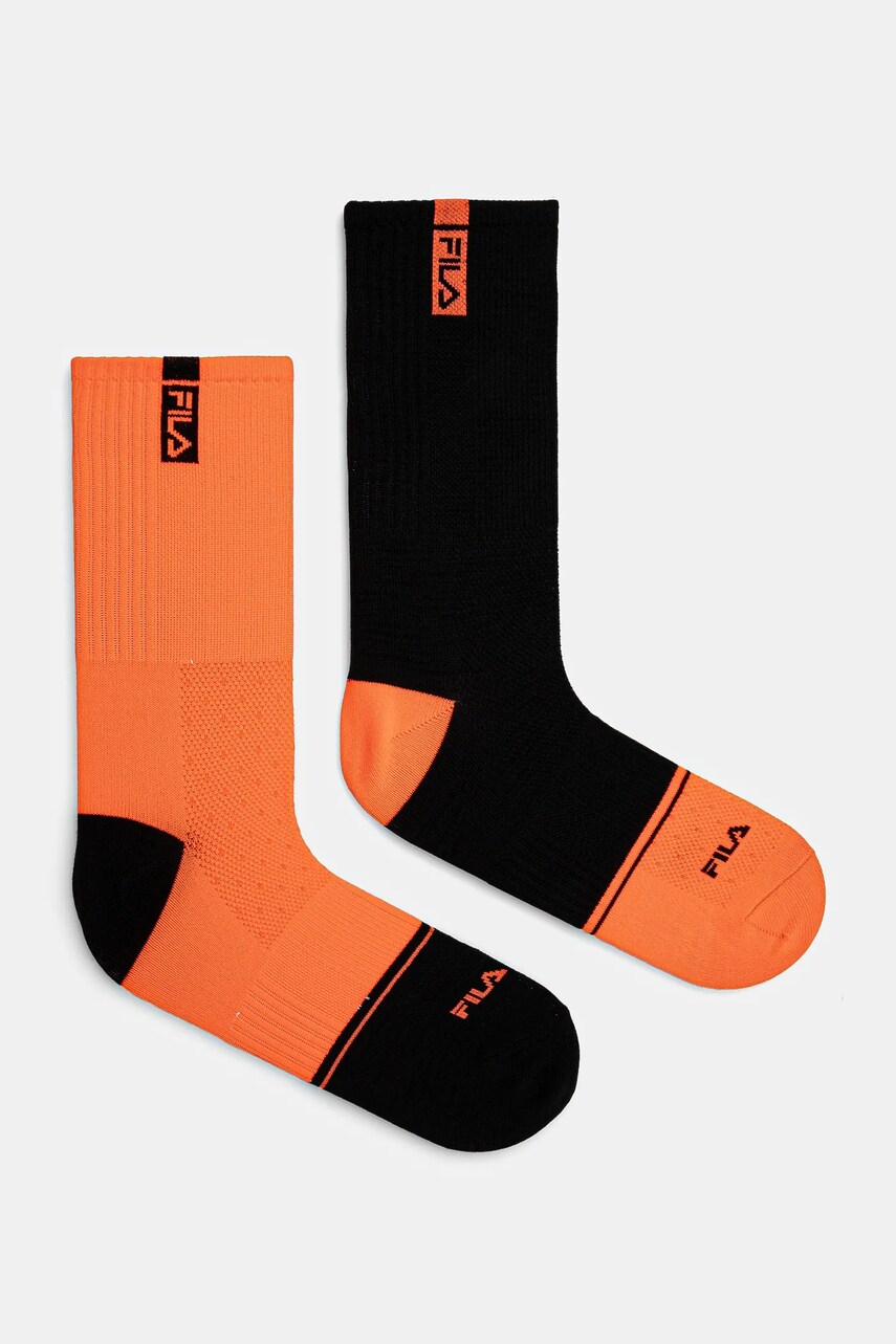 Fila șosete 2-pack culoarea negru, F2524