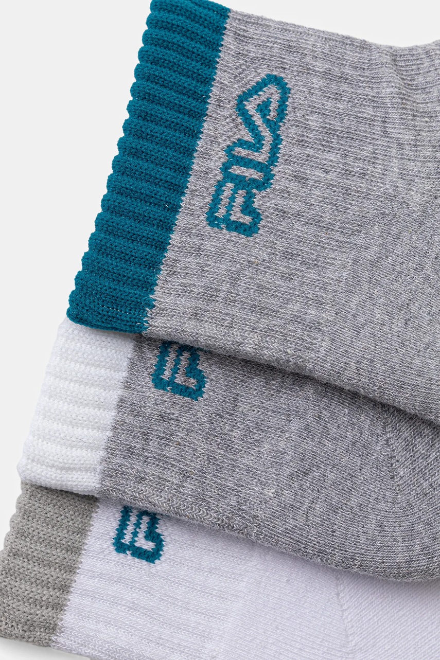 Носки Fila 3 шт цвет серый F2522