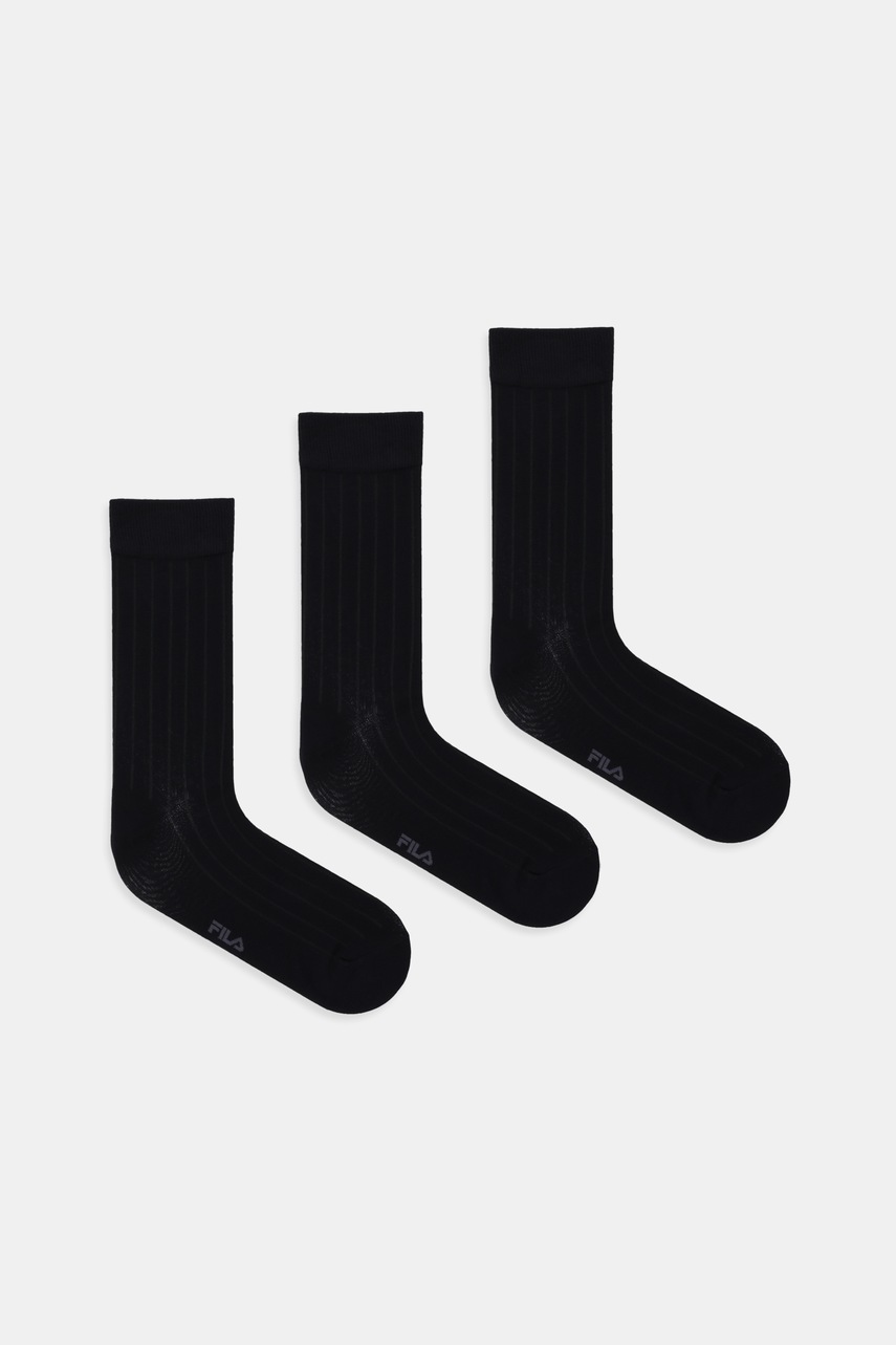 Fila șosete 3-pack culoarea negru, F5512