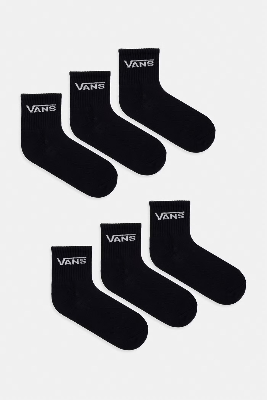 Vans κάλτσες 6-pack VN000QCCBLK1 μαύρο 43/47,39/42