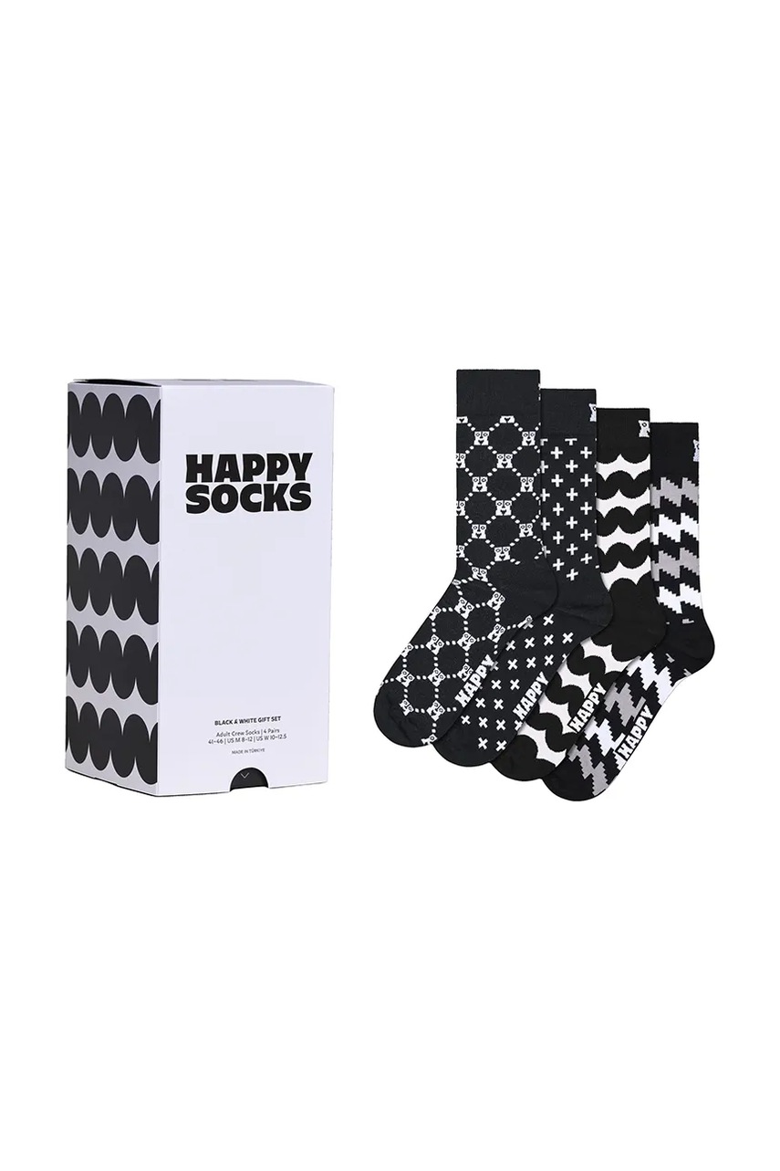 Happy Socks κάλτσες με βαμβάκι 4-pack