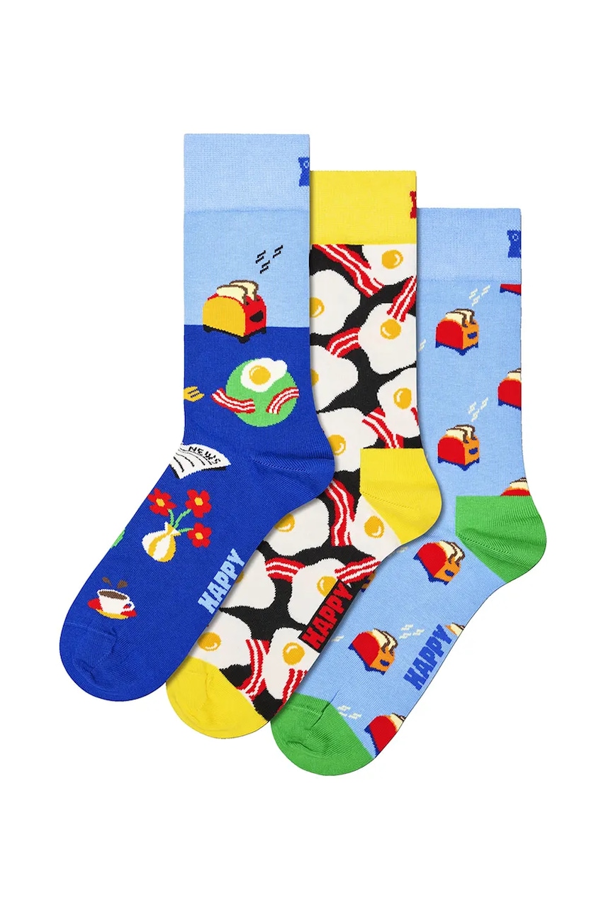 Happy Socks  ponožky s bavlnou 3-pak
