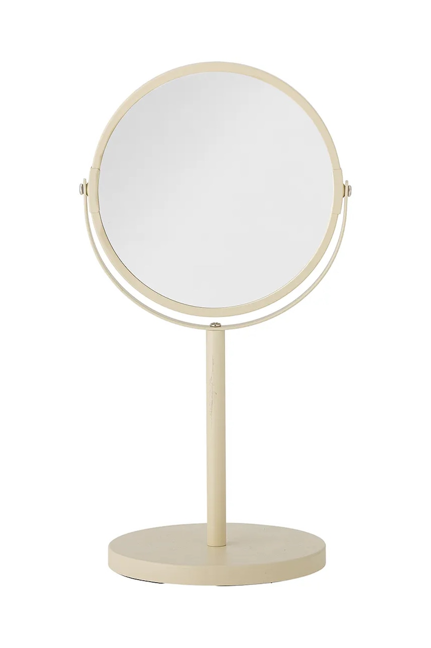 Bloomingville oglindă de baie Milde culoarea bej