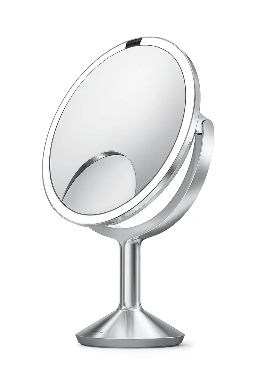 Καθρέφτης με φωτισμό led Simplehuman Sensor Mirror Trio χρώμα: γκρι φωτογραφία