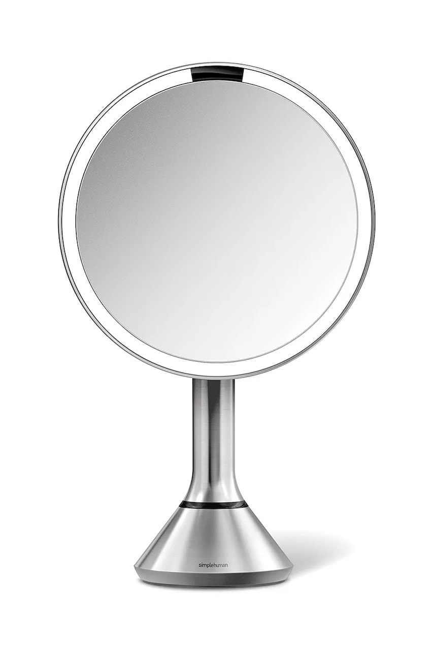 Simplehuman oglindă cu iluminare led Sensor Dual Light culoarea gri