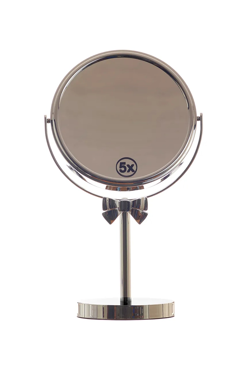 Danielle Beauty oglindă cosmetică Chrome Bow Mirror 5X culoarea gri