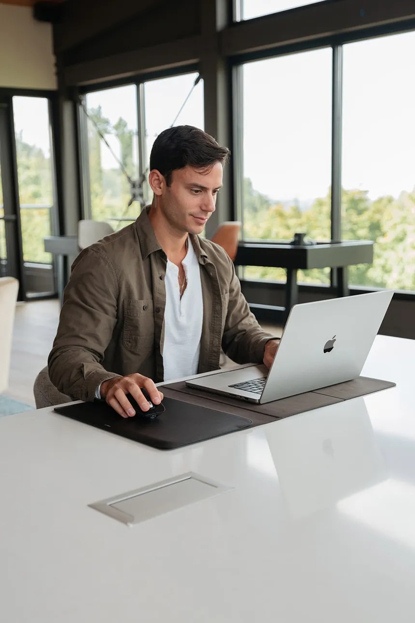 Θήκη φορητού υπολογιστή Orbitkey Hybrid Laptop Sleeve 14" χρώμα: μαύρο φωτογραφία