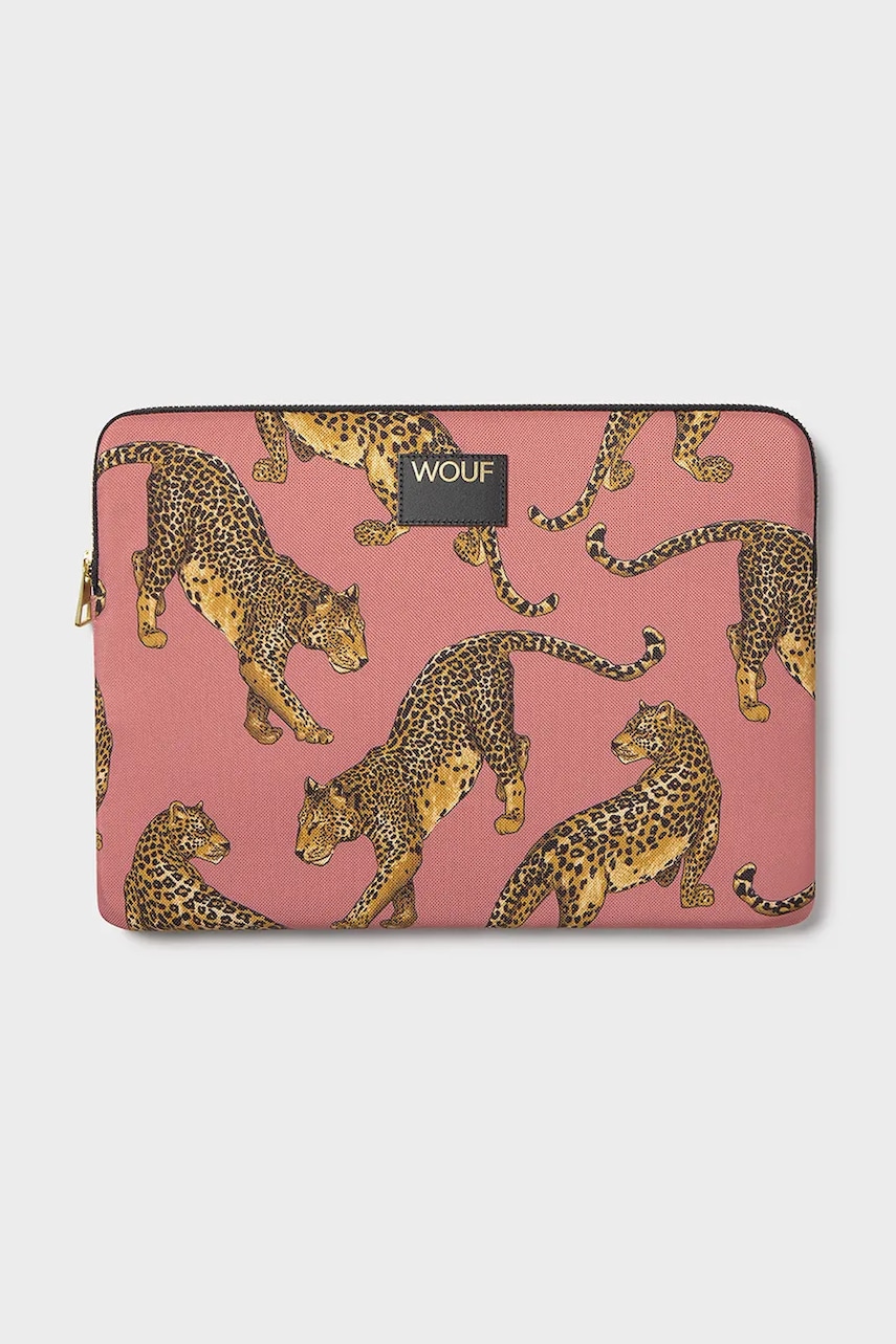 WOUF husă laptop Blush Leopard 13