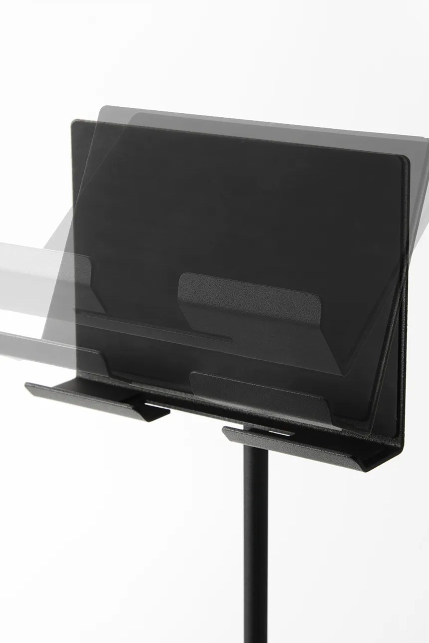 Ρυθμιζόμενη βάση για τάμπλετ Yamazaki Smart 17 x 17 x 40,8 - 65,8 cm. χρώμα: μαύρο φωτογραφία