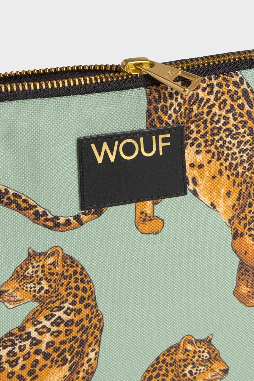 Θήκη ipad WOUF Emerald Leopard 29 x 21 cm φωτογραφία