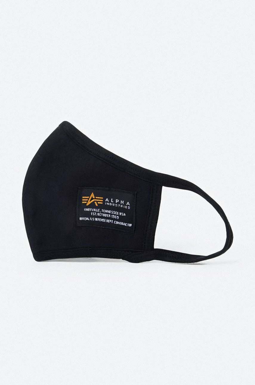 Alpha Industries Mască De Protecție Reutilizabilă 128943.03-black