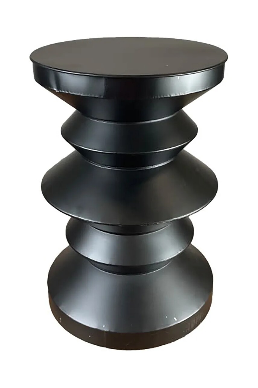home & lifestyle masă pliantă cu tavă culoarea negru
