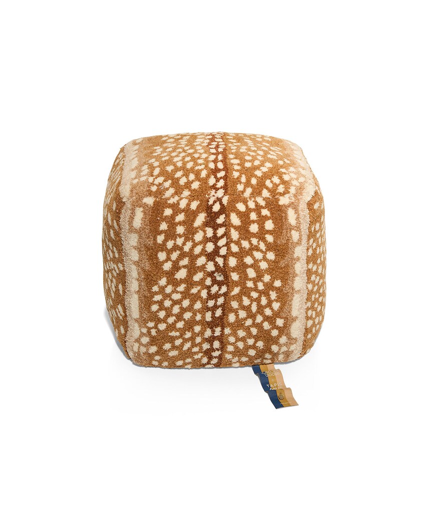 Doing Goods scaun de puf Fawn Pouf S culoarea portocaliu
