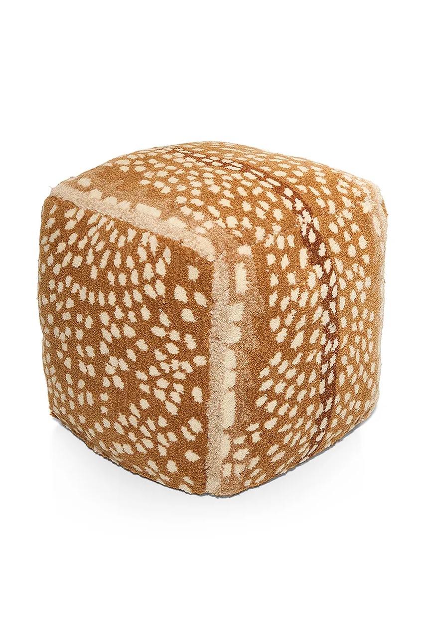 Πουφ Doing Goods Fawn Pouf S χρώμα: πορτοκαλί φωτογραφία