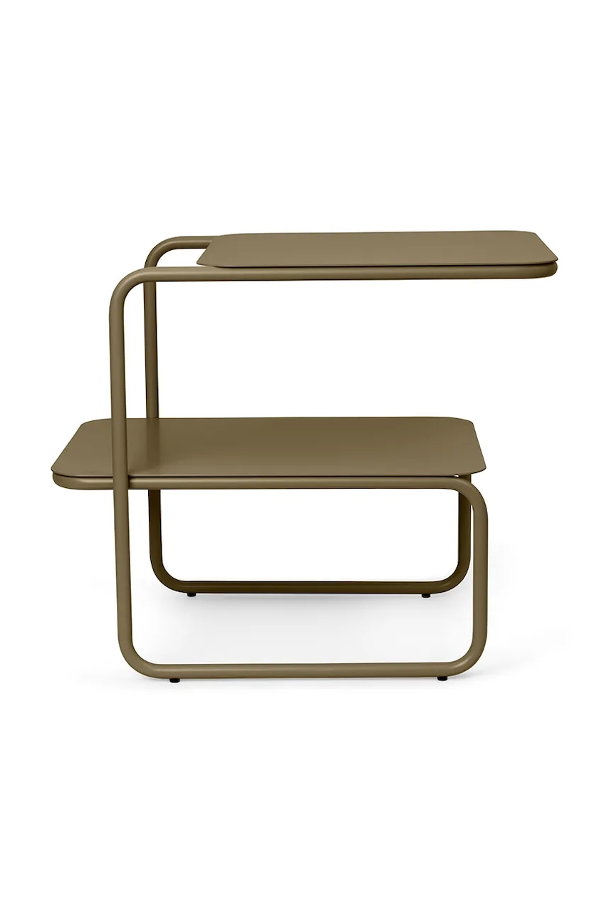 ferm LIVING masă pliantă cu tavă Level Side culoarea verde