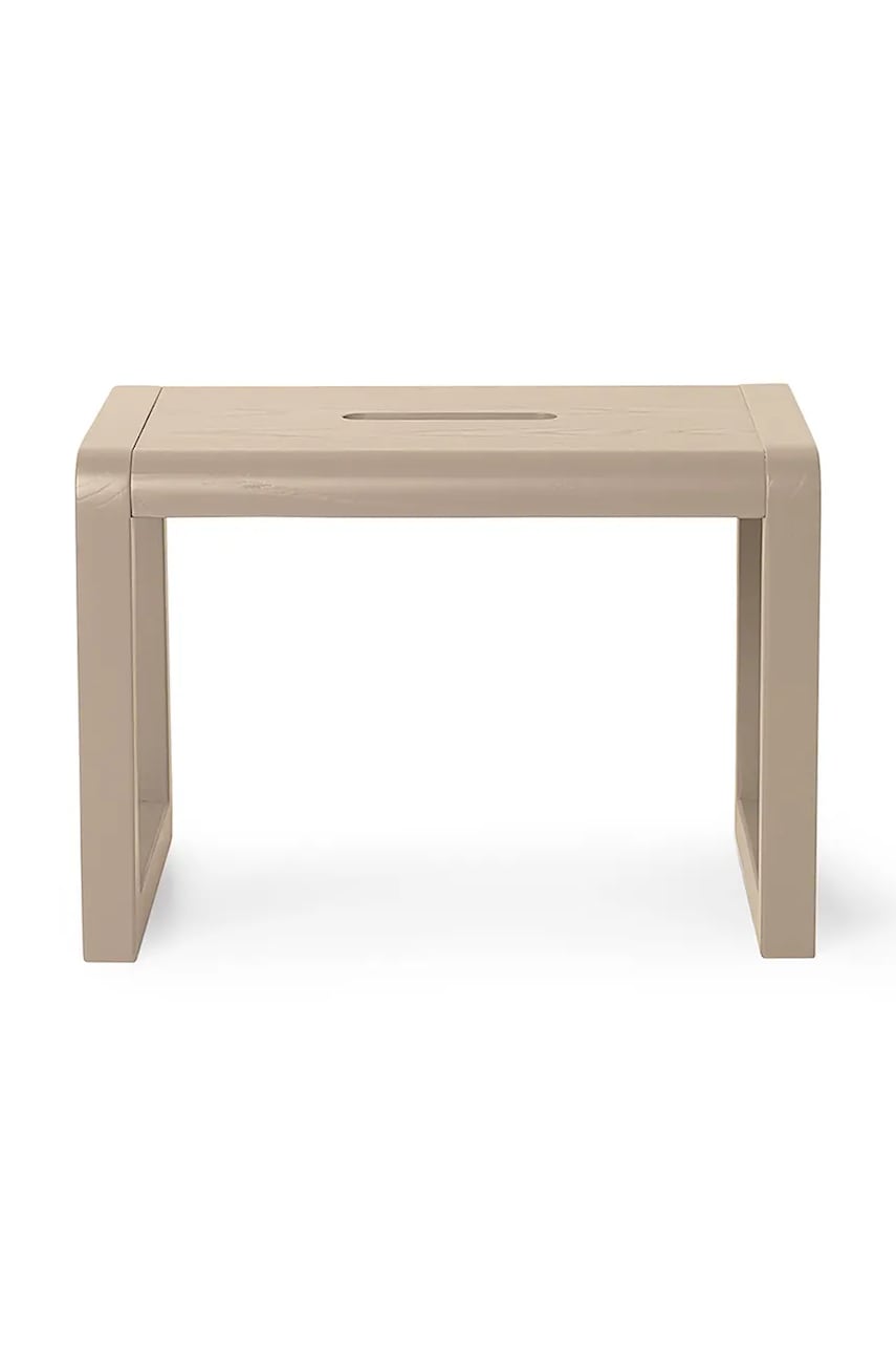 ferm LIVING scaun Little Architect Stool culoarea bej