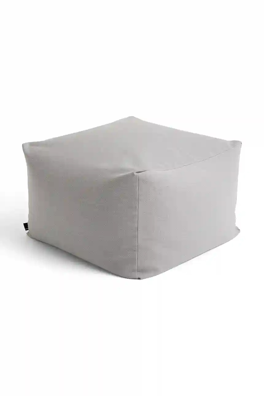 HAY scaun de puf 59 x 59 x 40 cm culoarea gri