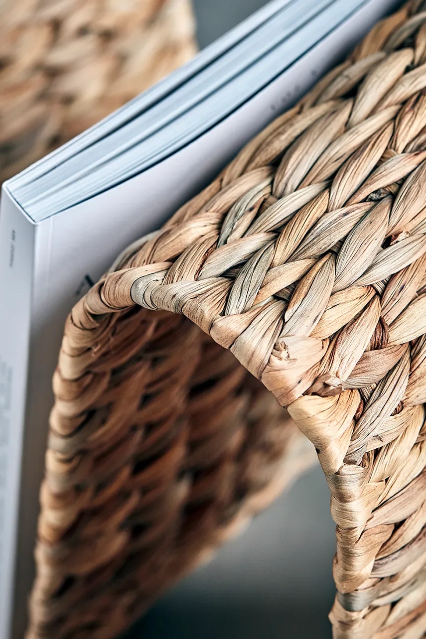 Θήκη για εφημερίδες και περιοδικά House Doctor HDWave 35 x 50 cm χρώμα: καφέ φωτογραφία