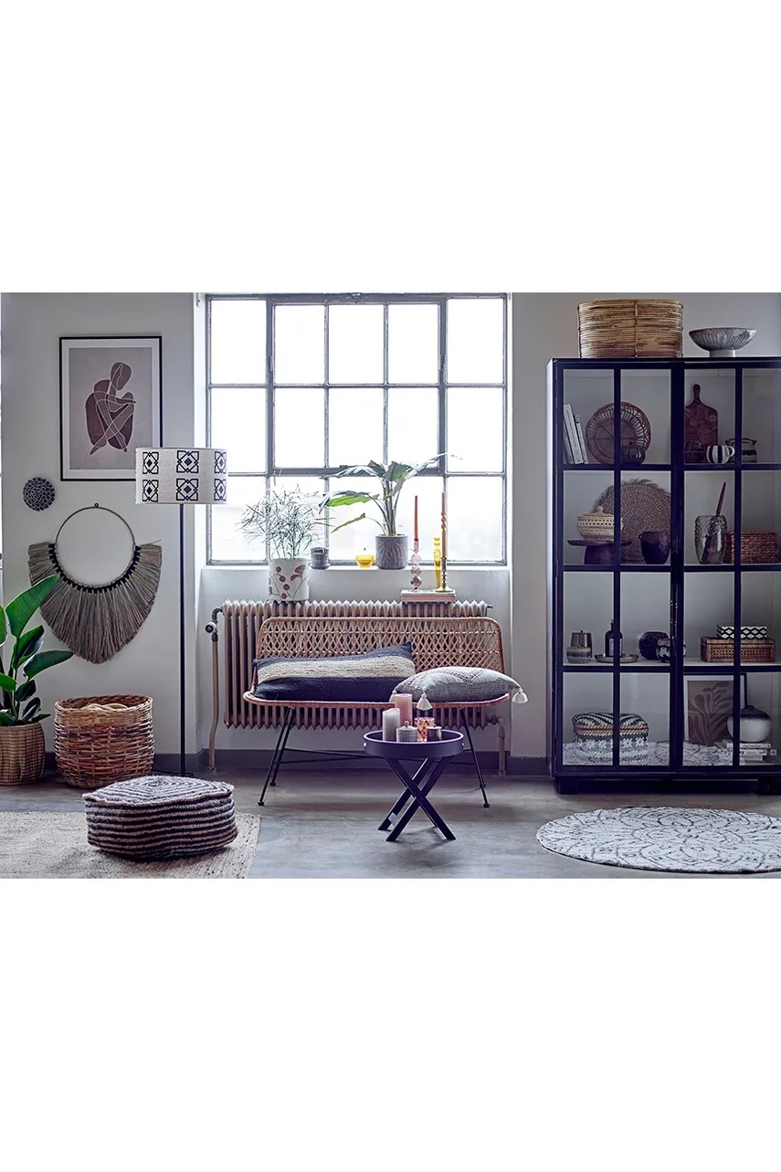 Τραπέζι Bloomingville Freya 40 x 39 cm χρώμα: μαύρο φωτογραφία