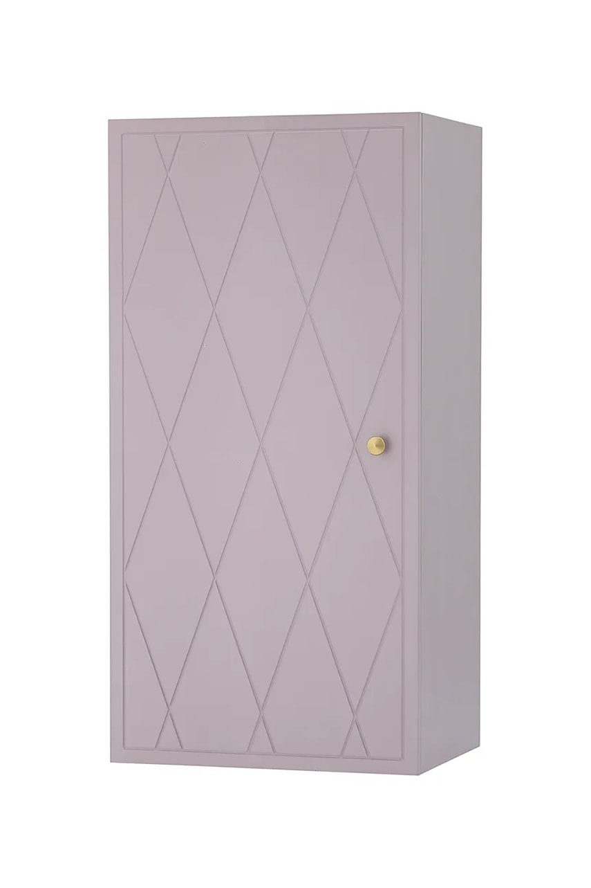 Levně Nástěnná skříňka Bloomingville Nell Cabinet 40 x 80 x 30 cm fialová barva