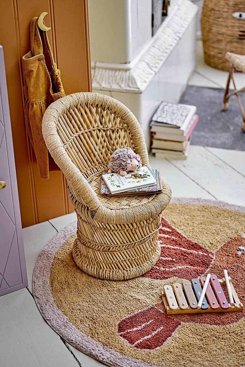 Ντουλάπι τοίχου Bloomingville Nell Cabinet 40 x 80 x 30 cm χρώμα: μοβ φωτογραφία